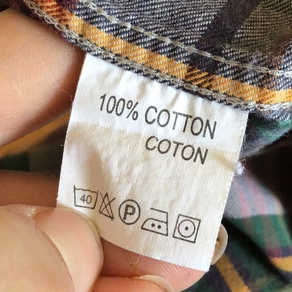 BRUNN & Stengade plaid button down shirt sz 15 3/4 - Picture 9 of 9